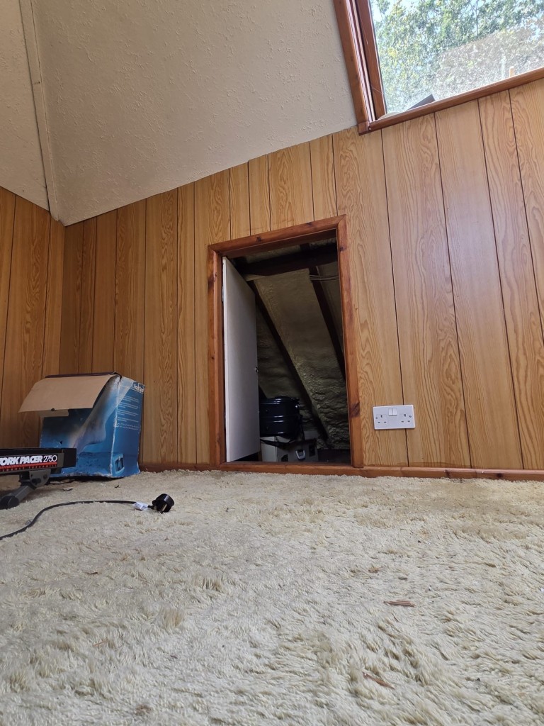 Lot: 107 - DETACHED BUNGALOW FOR IMPROVEMENT - Further Photo of Insulation Foam